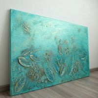 24_Turquoise Leaves_